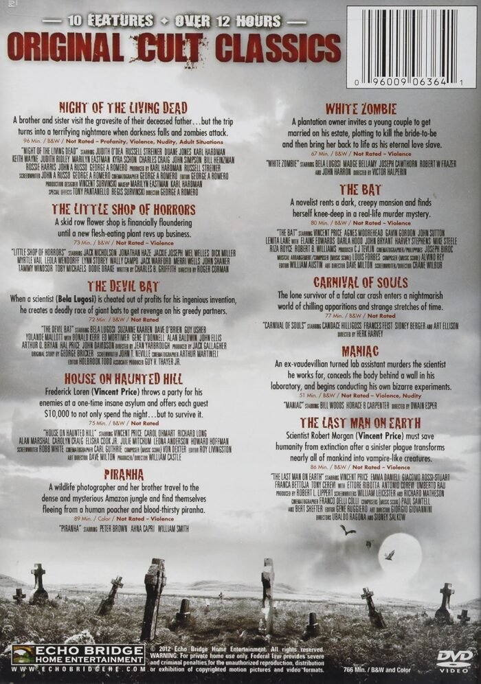 10-Film Horror Cult Classics Collection - Image 3